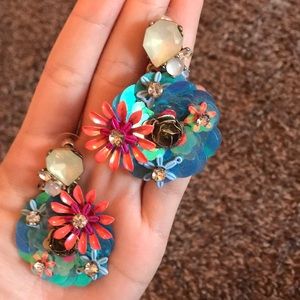 Authentic baublebar sequins earrings